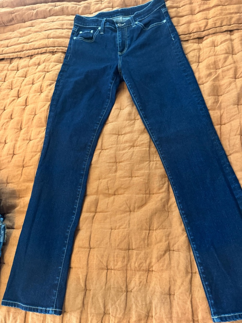 Ag Adriano Goldschmied Dark Blue Bootcut Jeans